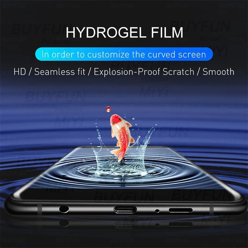 999D Front Back Hydrogel Film For Huawei Nova 8 HD Explosion-Proof Screen Protectors Not Glass Hauwei Huawey Nova8 Camera Glass phone glass protector