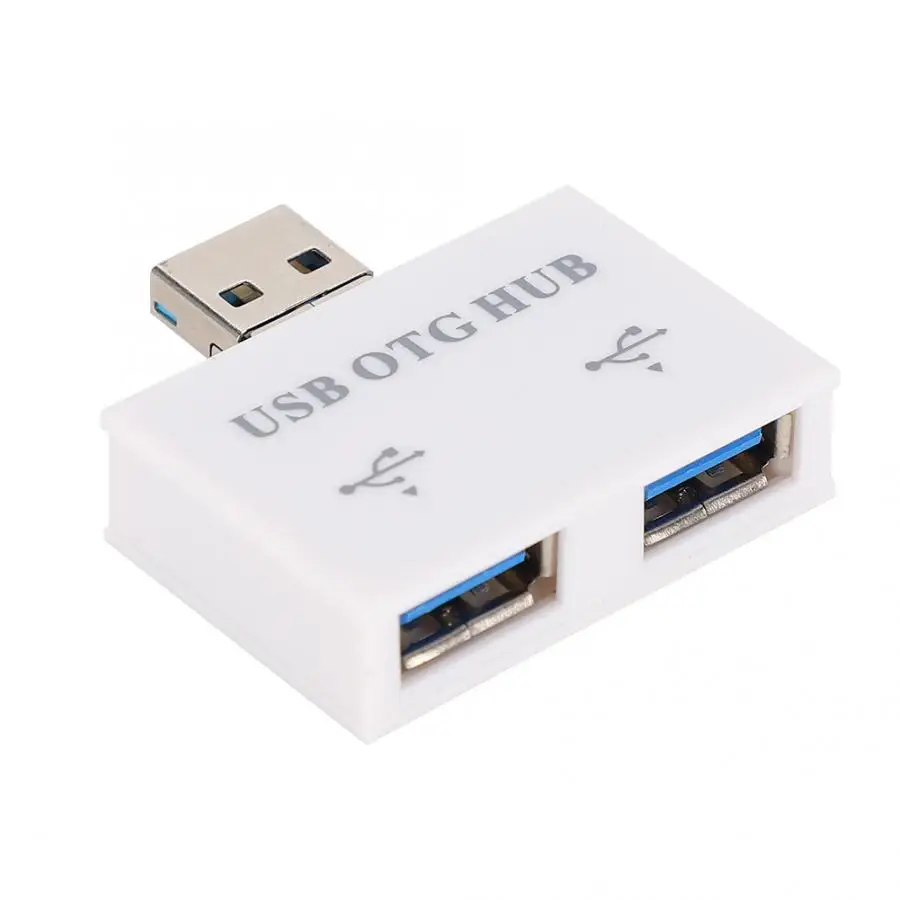 USB2.0 расширитель зарядного устройства для телефона Android конвертер usb-концентратор, адаптер концентратор расширитель - Цвет: White