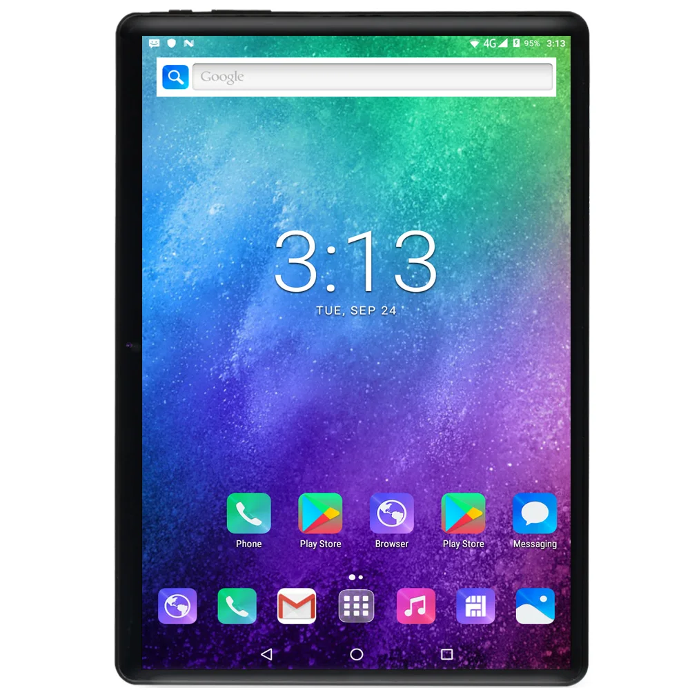 10,1 дюймов планшет Android 9,0 десять ядер 8 ГБ ОЗУ 128 Гб ПЗУ 2.5D стальной экран ips WiFi Bluetooth gps Планшетный ПК мобильный телефон sim-карта