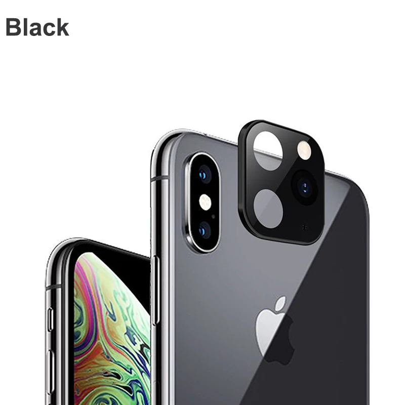 Чехол для камеры из титанового сплава для IPhone Apple X XS MAX секундная смена 11Pro для IPhone 11 PRO MAX наклейка на рассеиватель Модифицированная крышка