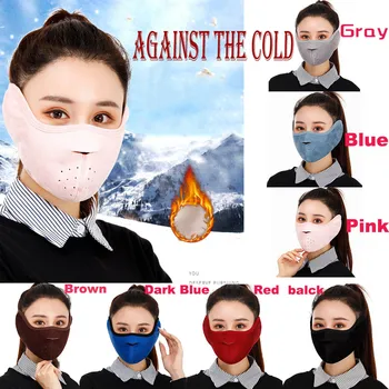 

Mascarilla Cover The Winter Warm Earmuffs Upset Female Cycling Wind In Winter Cold Opens Lavables Reutilizables Windproof Masque