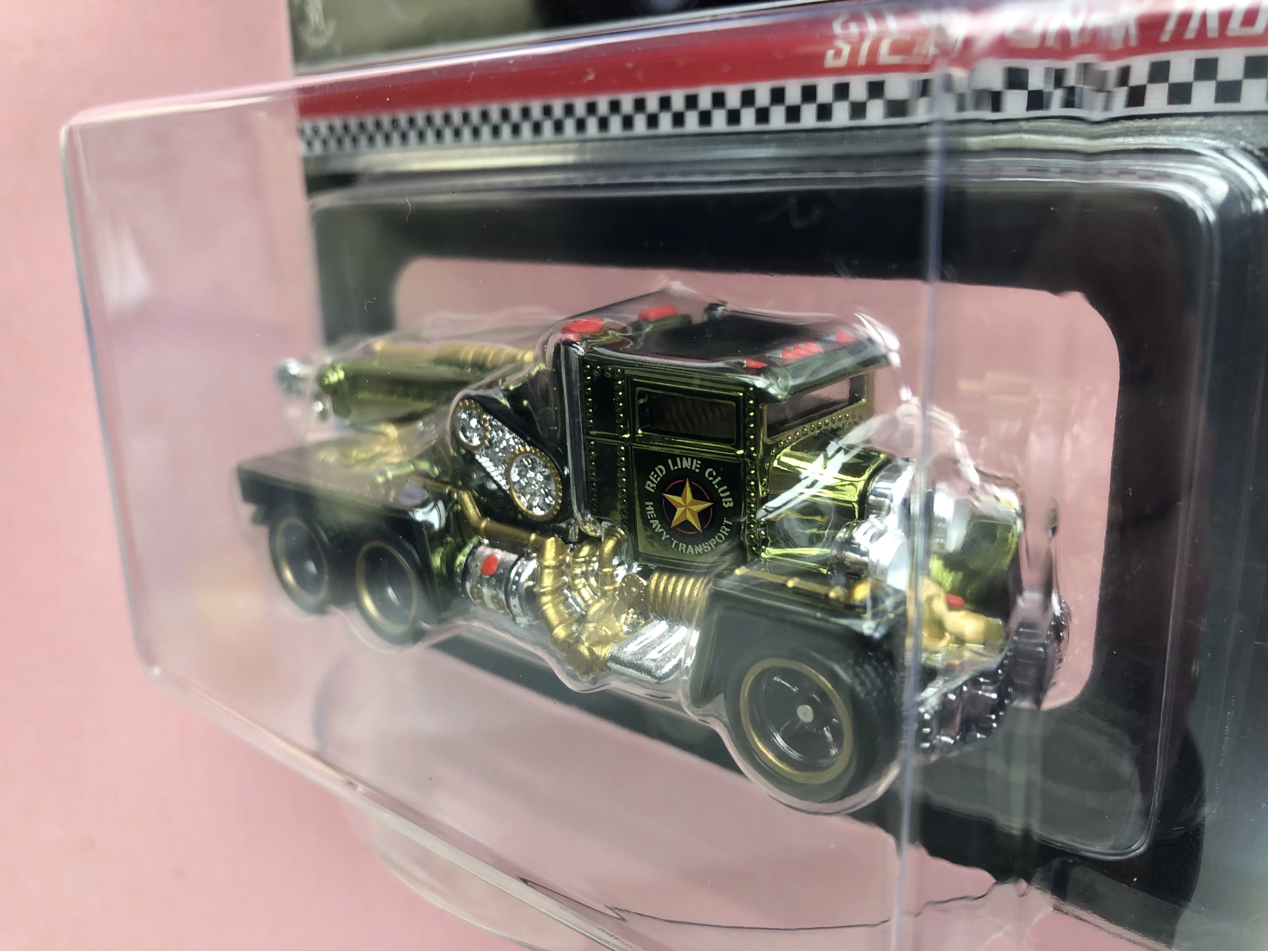 Hot Wheels машинка красная линия клуб паровой панк грузовик Коллекционная серия металлические Литые модели автомобилей детские игрушки подарок