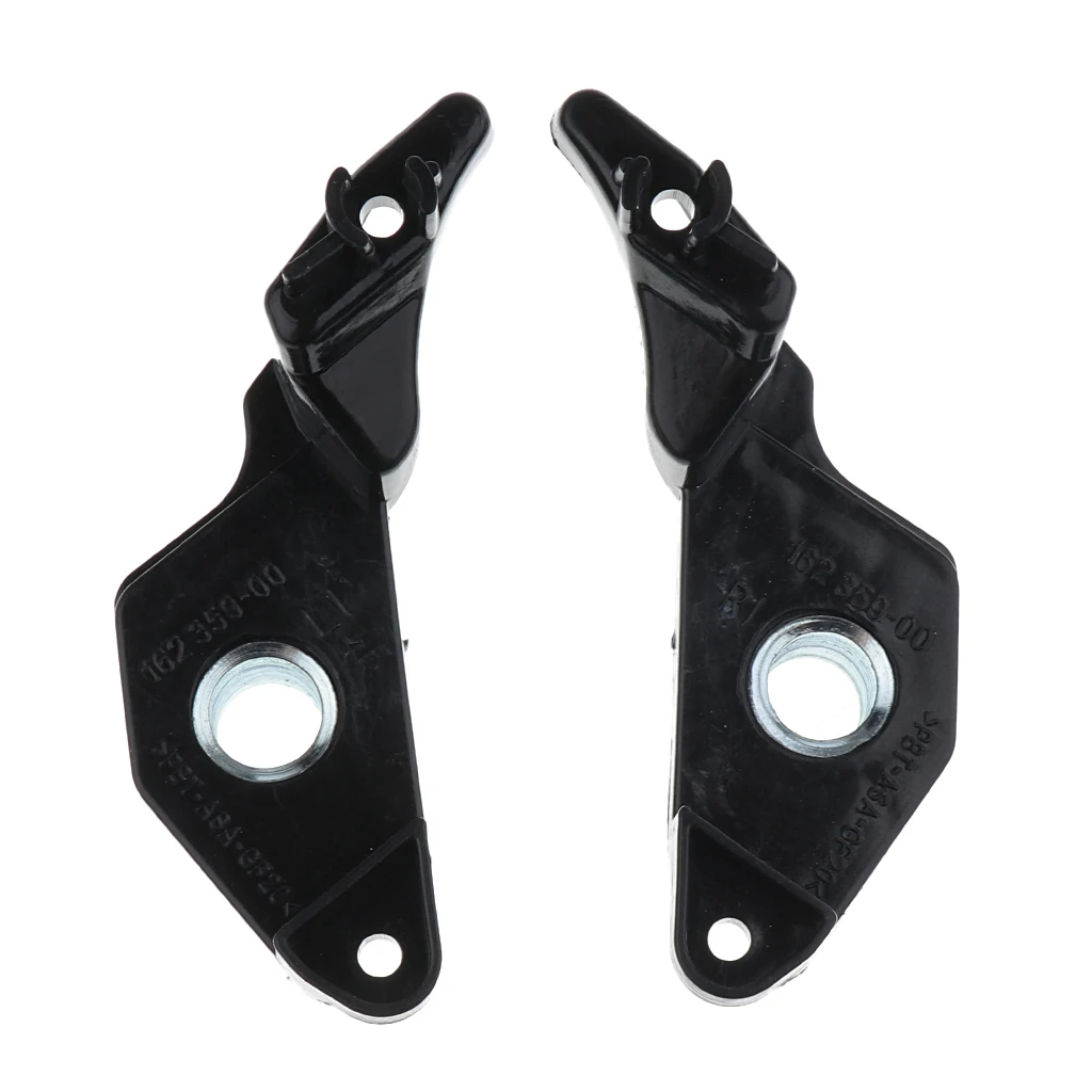 Pair Headlight Bracket Repair Kit Support Protector For BMW 5 Series E60