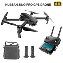 Hubsan H117s Zino Pro gps 4 км 5G 36 км/ч Wi-Fi FPV Дрон с Камера для видео в формате 4K UHD, 3-осевому гидростабилизатору Складная рукоятка Дрон Квадрокоптер с дистанционным управлением