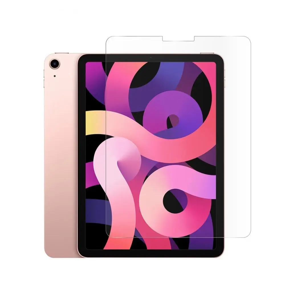 Protector de pantalla de vidrio templado 9H Premium para iPad Air 4, 10,9 pulgadas, 2020, antihuellas dactilares, película protectora para tableta a prueba de explosiones