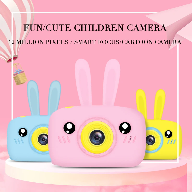Многофункциональная детская мини-камера Full HD 1080 P, портативная цифровая видеокамера, 2 дюйма, экран, дисплей, детская игра/учебная камера