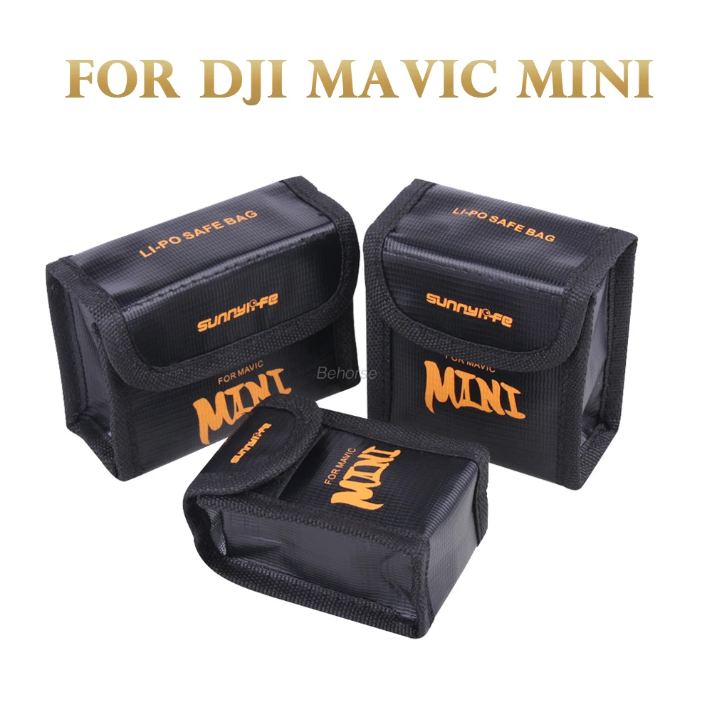 Для DJI Mavic Mini Drone Lipo чехол батареи Взрывозащищенная безопасная сумка для хранения