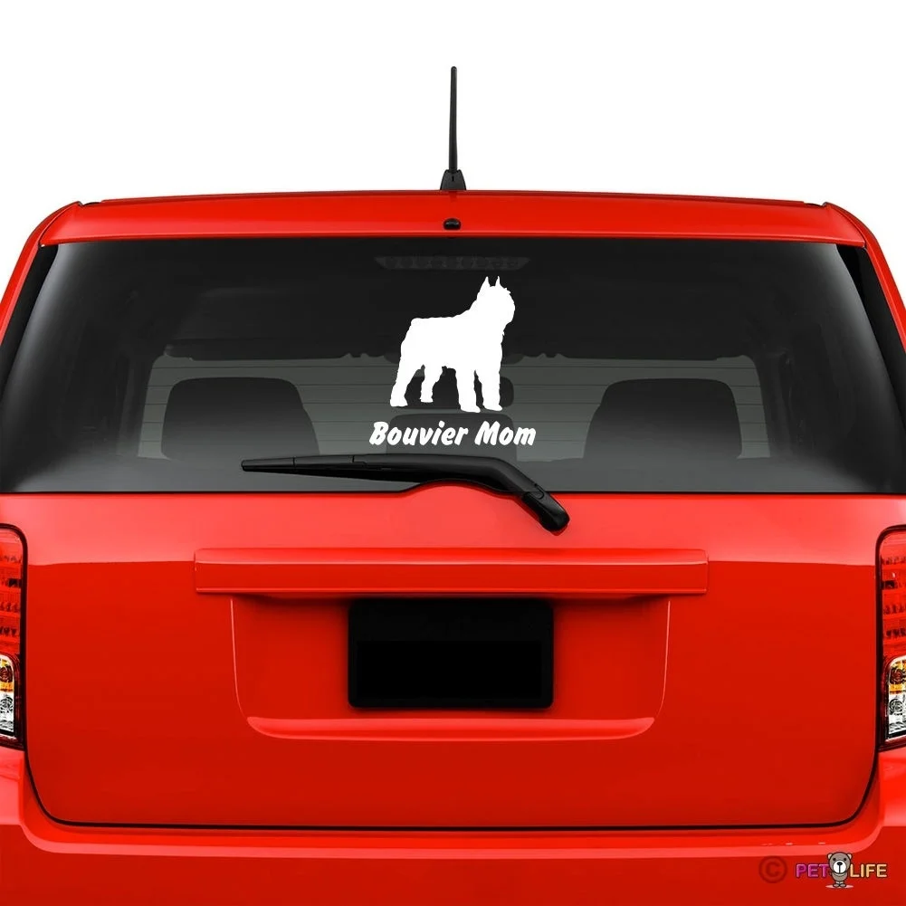 

For Bouvier Mom Windshield Sticker Vinyl Auto Window des Flandres car decals