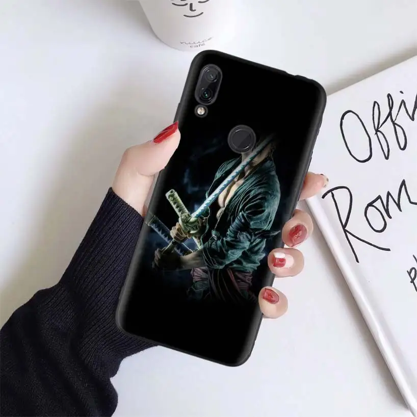 One Piece Roronoa Zoro Case for Xiaomi Redmi Note 7 8 K20 7S 7A 6 6A 3