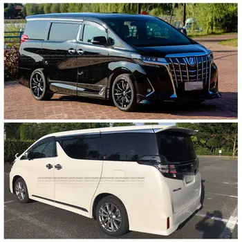 

For Toyota Alphard Plastic Window Visor Vent Shades Sun Rain Deflector Guard For Alphard Auto Accessories 4PCS/SET 2015-2017