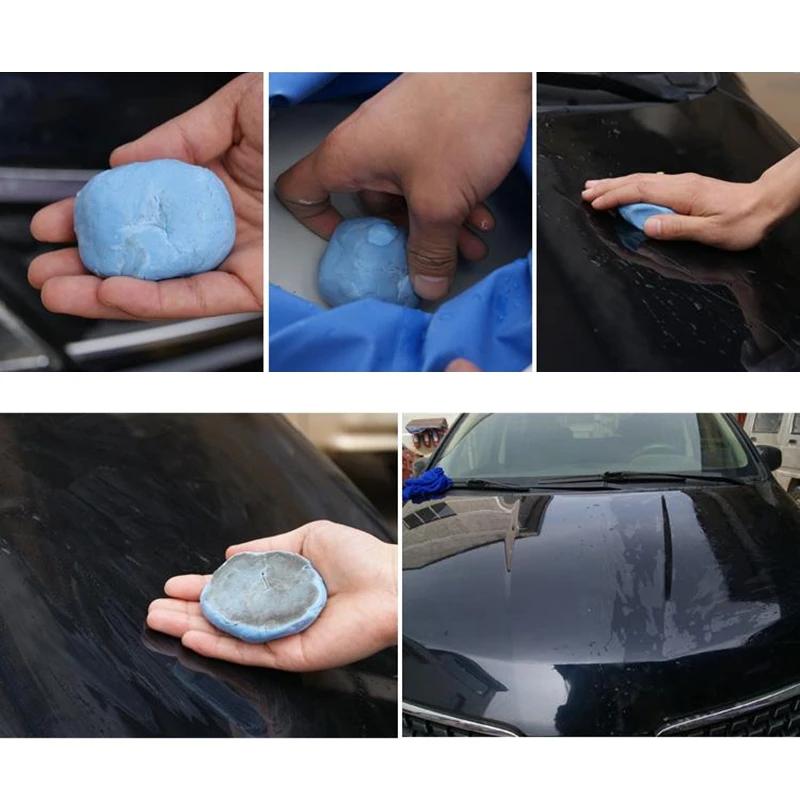 Уход за автомобилем 5Pcs100G Волшебный Автомобиль Грузовик Чистые Палочки пластилина Авто детальная очистка автомобиля очиститель синий