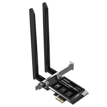 

Dual Band 2400mbps Wifi 6 AX200NGW PCI-E 1X Wireless Adapter 2.4g/5ghz 802.11ac/ax Bluetooth 5.0 for AX200 Network Card Laptop