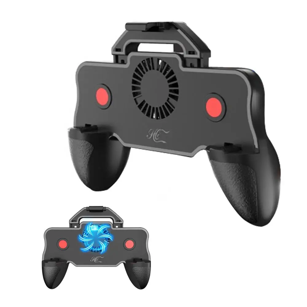 

Multifunctional Ergonomic Design Game Handle Smartphone Universal Fan Cooling Handle