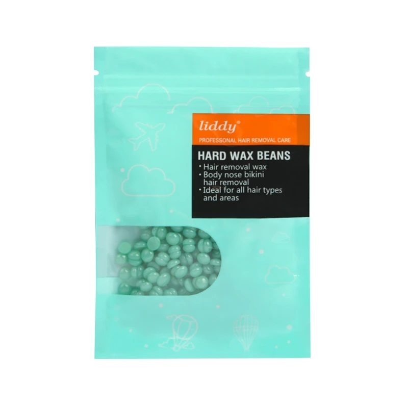 Portable Painless Nose Wax Kit For Men& Women Nose Hair Removal Wax Set Paper-Free Nose Hair Wax Beans Cleaning Wax Kit