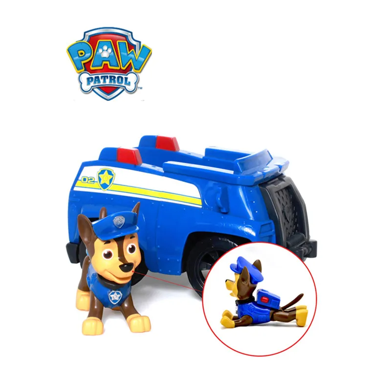 Paw Patrol игрушки для собак полный набор командный центр самолет яхта паром трекер Райдер Patrulla Canina фигурки Juguetes детей