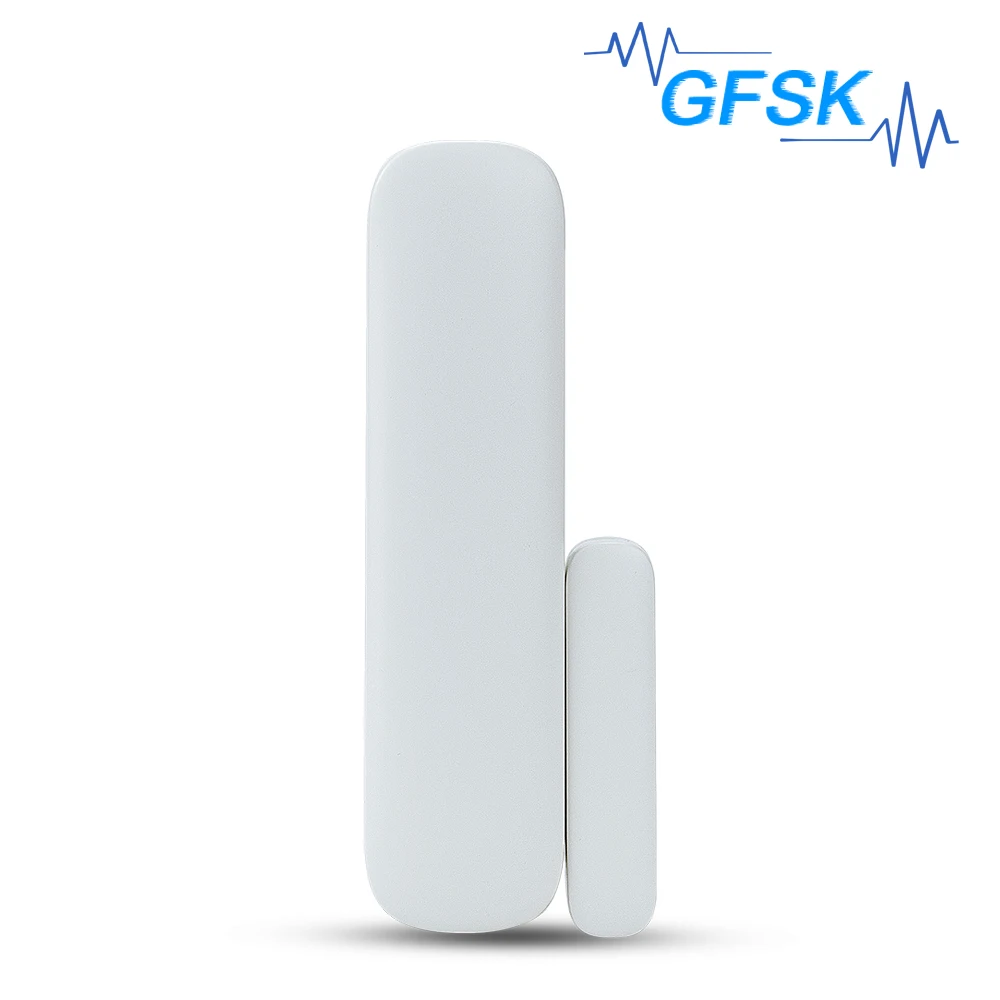 

Door Window Alarm Sensor FM GFSK 433MHz Wireless Magnetic Switch Contact Detector Signaling for Intruder Security Alarm System