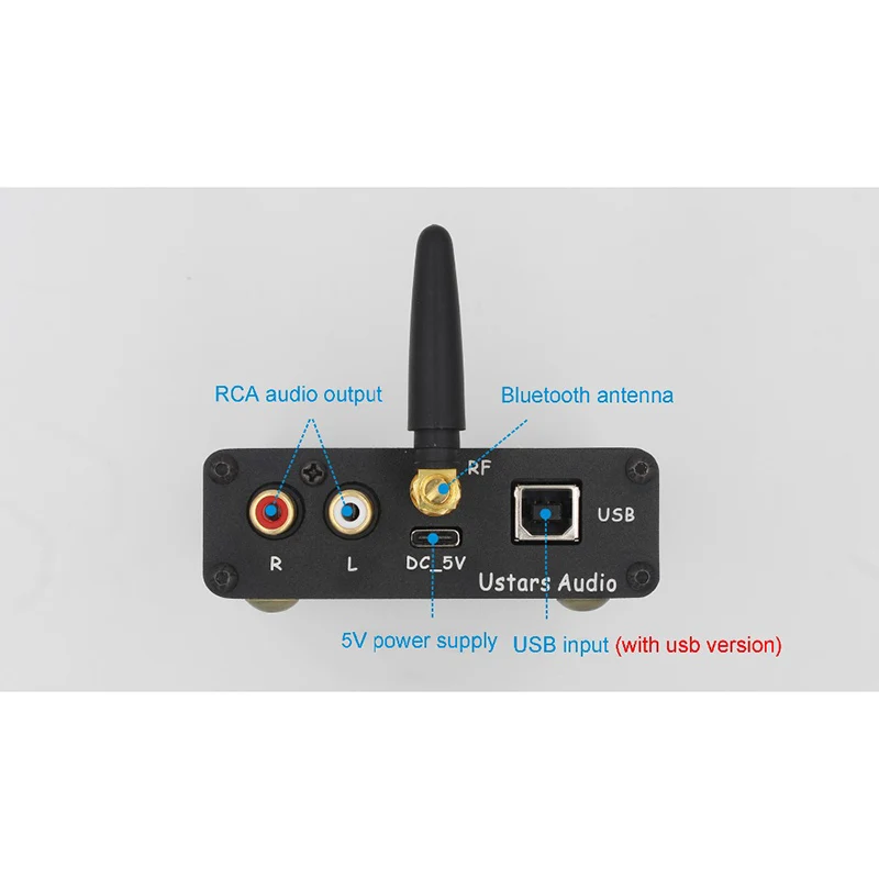 ES9038Q2M аудио декодер csr8675 Bluetooth 5,0 LDAC APTX HD приемник с поддержкой 5532 op 24 бит 96K