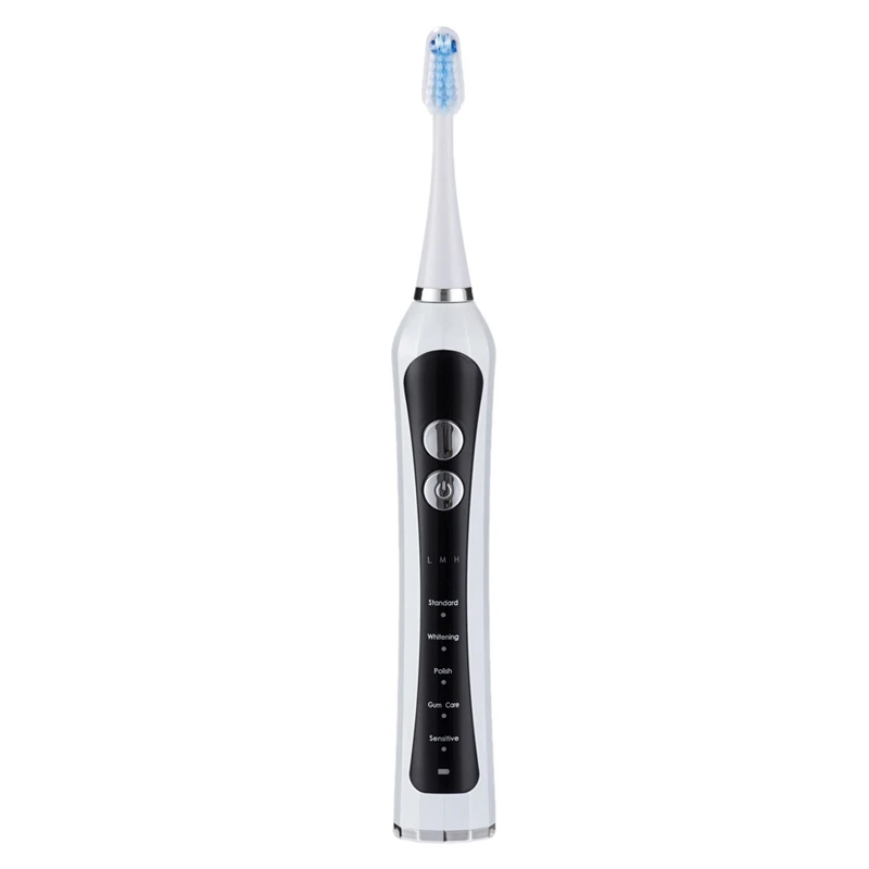 Electric Toothbrush Powerful Sonic Cleaning - Use 5 Optional Modes Whitening Toothbrushes for Adults with 3 Brush Heads Electric Toothbrush Powerful Sonic Cleaning - Use 5 Optional Modes Whitening Toothbrushes for Adults with 3 Brush Heads
