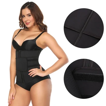

Women Tummy Control Strap Slimming Sweat Fat Burning Girdle Waist Trainer Neoprene Belt Weight Loss Body Cincher Shaper