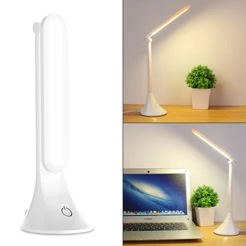 

USB Charging Reading Book Table Light Desk Lamp Touch Table Lamps Portable LED Desk Lamps Dimmable Touch