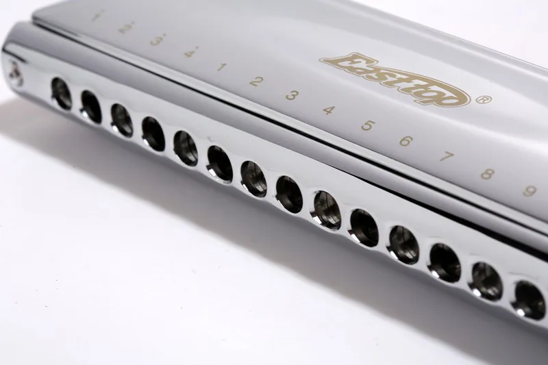 Description Picture 5 of itemT16-64C EASTTOP 16 hole chromatic harmonica professional performance with brass comb For Adults, Beginners, Professionals and St