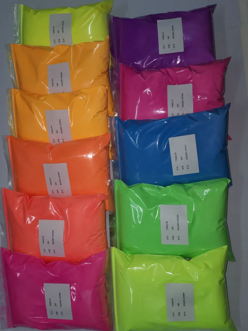 Mergulho em pó Design para Arte do Unha Neon Pigmento pó Arco-íris Poliéster Poeira Unha Acrílico 3d Faça Você Mesmo Dicas Decoração Ftr-23 1 kg - Bag 1 High Quality Beleza e saúde