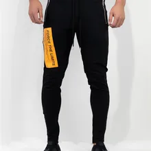 Мужские брюки для бега, хлопковые брюки для фитнеса, тонкие спортивные мужские брюки для пробежек, спортивные брюки для бега, спортивные брюки на молнии, спортивные штаны