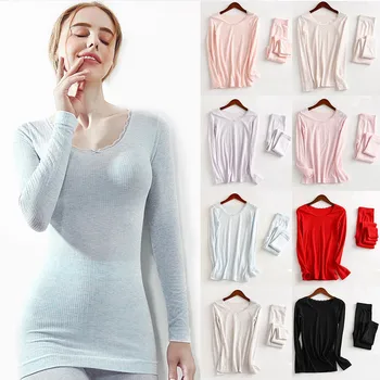 

Underwear Set Erotic Linger Woman Seamless Elastic Thermal Inner Wear Thermal Underwear Seamless Elastic Set нижнее белье#121637