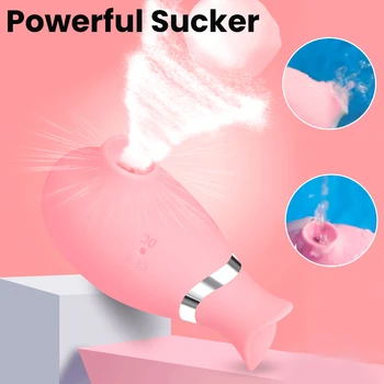 Sucking Vibrator Sex Toy for Women Clitoris Stimulator Blowjob Oral Nipple Anal Vagina Sucker Vibrators Toys for Adults Sex Shop 3