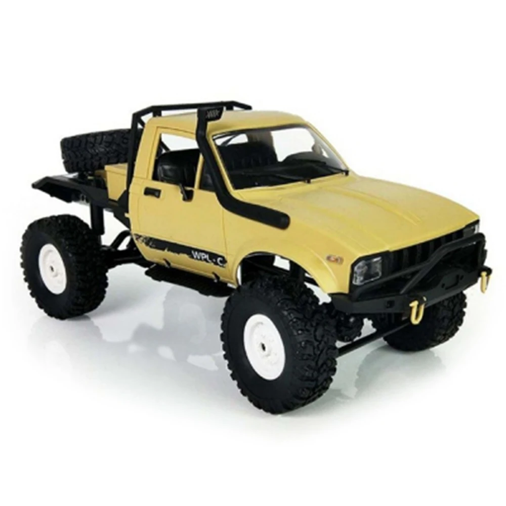 WPL C14 1:16 2ch 4wd детский Радиоуправляемый грузовик 2 4G внедорожные грузовики