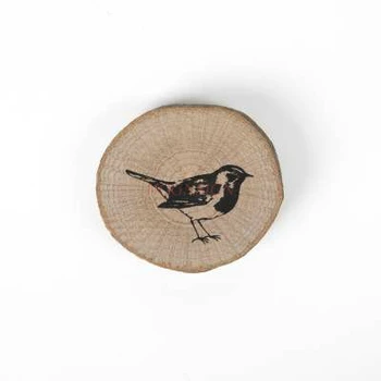 

Forest post office series log wood seal animal handbook decoration tool seal