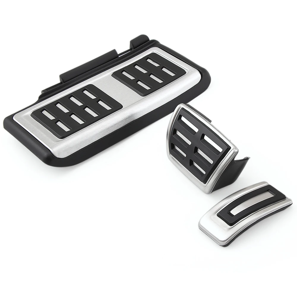 Stainless Steel Car Pedal Foot Rest Pedals Plate Cover for Volkswagen VW Golf 7 MK7 GTI Skoda Octavia A7 Rapid LHD | Автомобили и