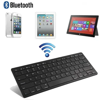 

Mini Bluetooth Keyboard For Apple iPad Pro Air Mini Wireless Keyboard For Laptop Macbook Pro Smartphone English Keyboard
