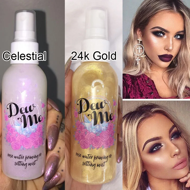 Face Body Liquid Highlighter Bronzer Setting Spray Illuminating Face