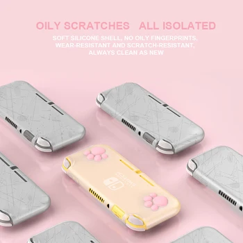 

Case for Nintendo Switch Lite Shock Proof Anti-Slip Protective Silicone Case for Nintendo Switch Console with 2 Thumb Grip Caps