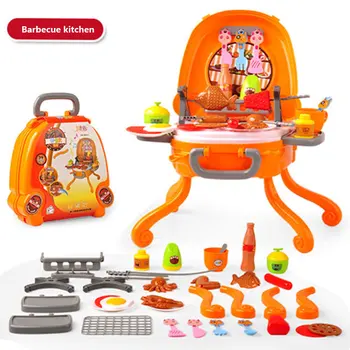 

Durable Kitchen Toy Set Kidsroom Entertainment Educational Multicolor 1 Set Plastic Interesting Novelty Practical