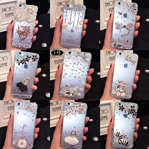 Shiny Crystal Rhinestone Diamond Phone Case For Huawei Honor 20 Pro 8X 8S 8C 9X Play Back Cover Cases 10 9 Lite |