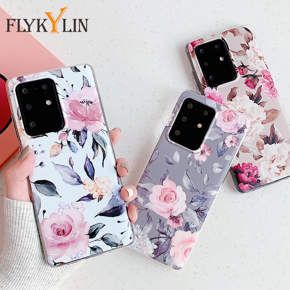 Чехол FLYKYLIN с банановыми листьями и цветами для iPhone 11 Pro Max SE 2 2020 задняя крышка Xiaomi