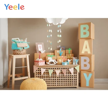 

Yeele Baby Shower Party Photocall Gifts New Birth Photography Backdrops Personalized Photographic Backgrounds For Photo Studio