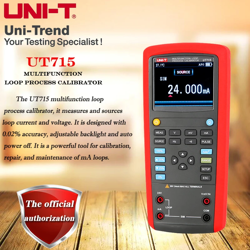 UNI-T UT715 Многофункциональный петли калибратор DC