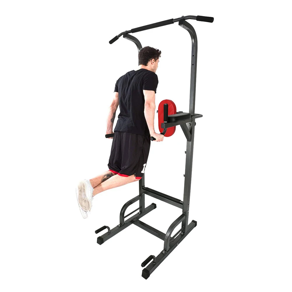 

Power Tower Home Pull Up Bar Stand Adjustable Multi-Function Fitness Equipment Workout Station @PD