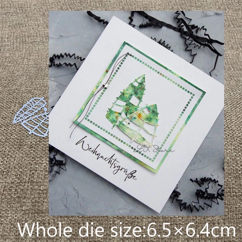 Nuovo Design Craft Metal Cutting Die Die Cuts 2Pcs Foglie Decorazione Scrapbook Album Carta Di Carta Craft Goffratura Die Cuts