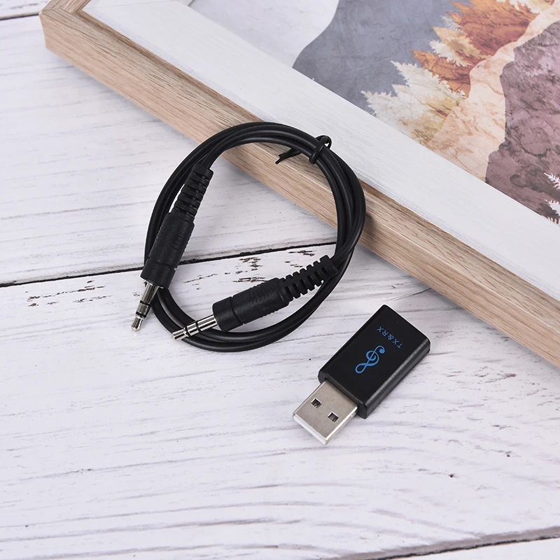 Bluetooth 5,0 передатчик приемник беспроводной аудио адаптер Plug Play для ТВ ПК