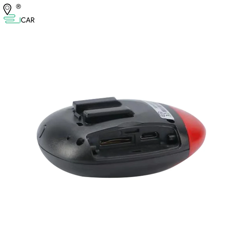 GPS Tracker Bike Waterproof Taillight Design Vibrate Drag Alarm Mini GPS Tracker for Bike Bicycle Geo-fence SOS Free APP