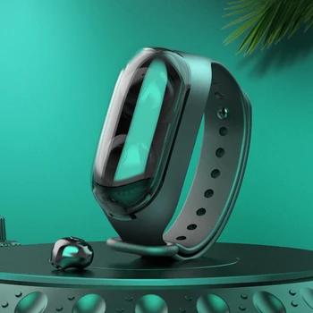 

Smart Wireless Bluetooth Headset TWS Wrist Sports Bracelet Touch Headset 5.1