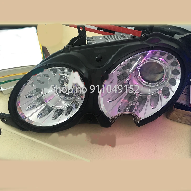 

Car headlight assembly 2013-ben tle yco nti nen taf lyi ngs pur LED headlight Xenon lamp illuminator illuminator