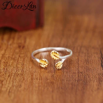 

Punk Vintage 925 Sterling Silver Large Leaf Rings For Women Men Gothic Antique Jewelry Anillos 2020