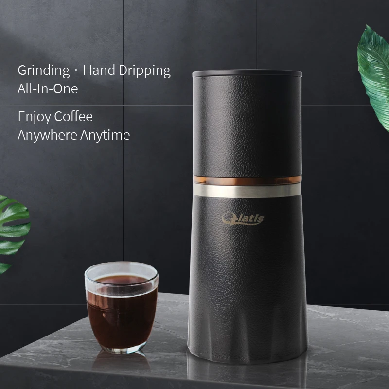 Portable Coffee Maker 2 in 1 Stainless 