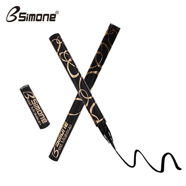 1 Pcs Double-Headed Seal Black Eyeliner Triangle Seal Eyeliner 2-in-1 Waterproof Eyes Make kit with Eyeliner Pen Eyeliner Stamp - Цвет: SC0303