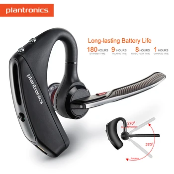 

Plantronics Voyager 5200 Charging Case Fashion Busines Earphone Bluetooth Headsets With Noise Reduction For Samsung Xiaomi